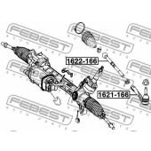 Наконечник поперечной рулевой тяги FEBEST 1621-166
