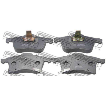 Колодки тормозные дисковые передний <b>FEBEST 1801-ASHF</b>-1
