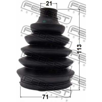 Пыльник приводного вала FEBEST 1817P-CORD