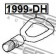 Крюки FEBEST 1999-DH