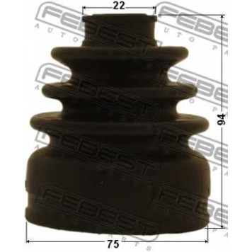 Пыльник приводного вала FEBEST 2015-MAGT