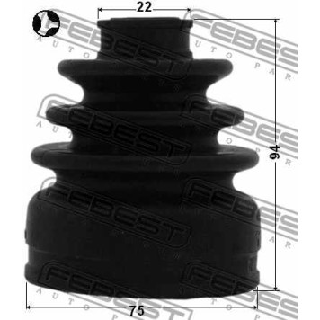 Пыльник приводного вала FEBEST 2015-MAGT-2
