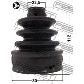 Пыльник приводного вала FEBEST 2015-SEBT-1