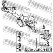 Несущий / направляющий шарнир FEBEST 2020-JGRCH-KIT
