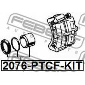 Поршень корпуса скобы тормоза FEBEST 2076-PTCF-KIT