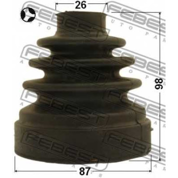 Пыльник приводного вала FEBEST 2115-CA223LHT