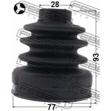 Пыльник приводного вала FEBEST 2115-FOCIIMTT-1