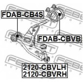 Несущий / направляющий шарнир FEBEST 2120-CBVLH