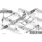 Наконечник поперечной рулевой тяги FEBEST 2121-F150