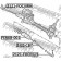 Наконечник рулевой левый FORD FOCUS III CB8 2011-2014 <b>FEBEST 2121-FOCIIILH</b>