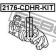 Поршень задн суппорта ремкопл FORD FOCUS CDH 2012-2014 <b>FEBEST 2176-CDHR-KIT</b>