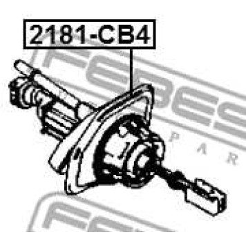 Цилиндр сцепления главный FORD FOCUS II CB4 2008-2011 <b>FEBEST 2181-CB4</b>-1