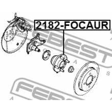 Ступица колеса FEBEST 2182-FOCAUR-1