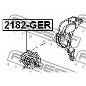 Ступица колеса FEBEST 2182-GER-1