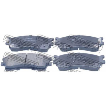 Колодки тормозные дисковые передний для KIA SEPHIA(FB), SHUMA(FB) <b>FEBEST 2201-SPORF</b>