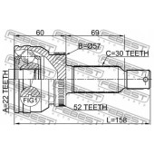 Шарнир приводного вала FEBEST 2210-SORA52R