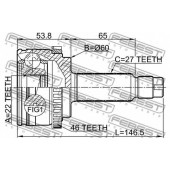 Шарнир приводного вала FEBEST 2210-SOULA46