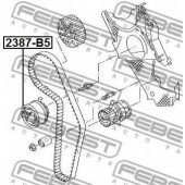 Натяжной ролик ременя ГРМ FEBEST 2387-B5