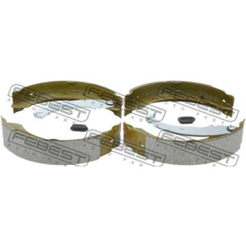 Колодки барабанные RENAULT LOGAN 2005-2013 <b>FEBEST 2402-LOGR</b>-2