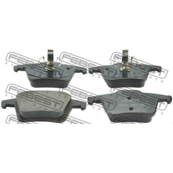Колодки тормозные дисковые задний <b>FEBEST 2701-XC90R</b>-2