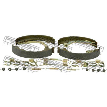 Колодки барабанные подходит для Land Rover DISCOVERY III 2005-2009 <b>FEBEST 2902-DIVR</b>-2