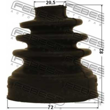 Пыльник приводного вала FEBEST 2915-FLIIRT-1