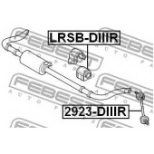 Тяга / стойка стабилизатора FEBEST 2923-DIIIR