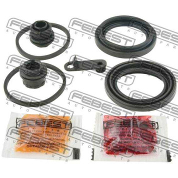 Ремкомплект суппорта тормозного переднего подходит для LAND ROVER DISCOVERY IV 2010-2016 <b>FEBEST 2975-DISC4F</b>-1