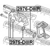 Поршень корпуса скобы тормоза FEBEST 2976-DIIIR
