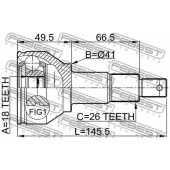 Шарнир приводного вала FEBEST 3110-800