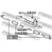 Наконечник поперечной рулевой тяги FEBEST 3221-SRXL