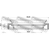 Уплотнительное кольцо приводного вала FEBEST 95HAY-46801016C
