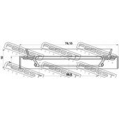 Сальник ступицы колеса FEBEST 95HDS-61760710X