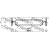 Уплотнительное кольцо приводного вала FEBEST 95LDS-40551213C