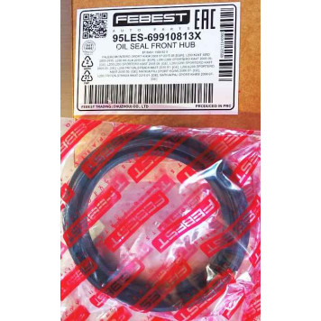 Сальник ступичный передний 67.6X91.1X8X12.9 FEBEST 95LES-69910813X-1