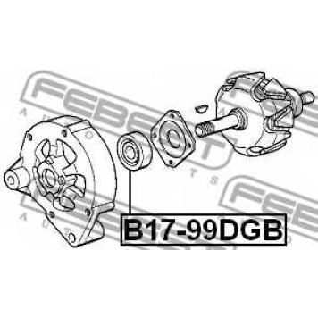 Подшипник FEBEST B17-99DGB-1
