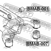 Втулка балки моста FEBEST BMAB-001