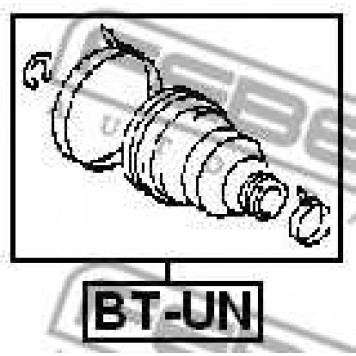 Пыльник шрус универсальный FEBEST BT-UN-1