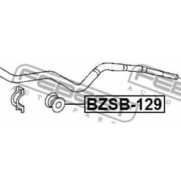 Опора стабилизатора FEBEST BZSB-129-1
