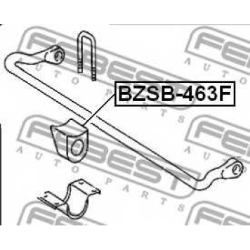 Опора стабилизатора FEBEST BZSB-463F-1