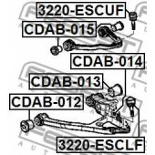 Подвеска рычага независимой подвески колеса FEBEST CDAB-015