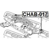 Втулка балки моста FEBEST CHAB-017