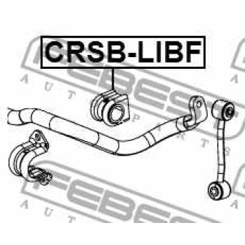 Опора стабилизатора FEBEST CRSB-LIBF-2