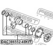 Подшипник ступицы колеса FEBEST DAC386552-48KIT