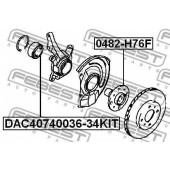 Подшипник ступицы колеса FEBEST DAC40740036-34KIT