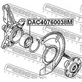 Подшипник ступицы колеса FEBEST DAC40760038M