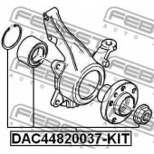 Комплект подшипника ступицы колеса FEBEST DAC44820037-KIT