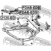 Подвеска рычага независимой подвески колеса FEBEST FDAB-EDB
