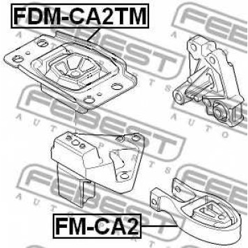 Подвеска двигателя FEBEST FDM-CA2TM