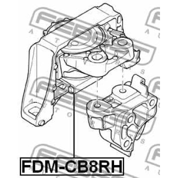 Подвеска двигателя FEBEST FDM-CB8RH-1